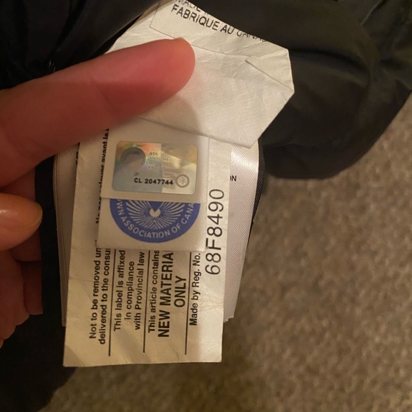 Canada Goose Victoria Parka Womens Large Graphite - Picture 7 of 8